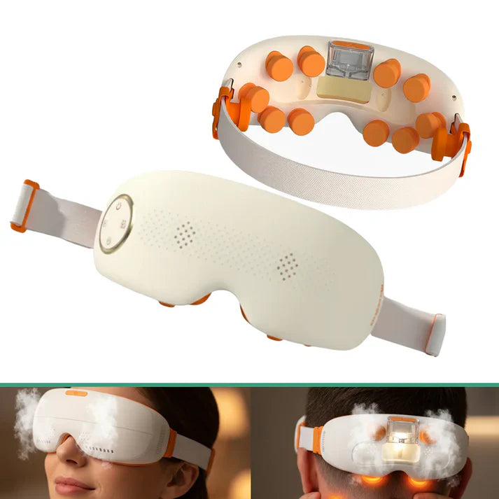 Masque Oculaire Massant V2 – Technologie Vapeur Active
