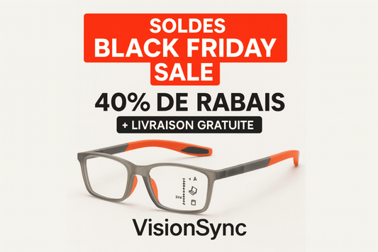 Lunettes Multifocales VisionSync + Cadeau [Technologie Adaptative]
