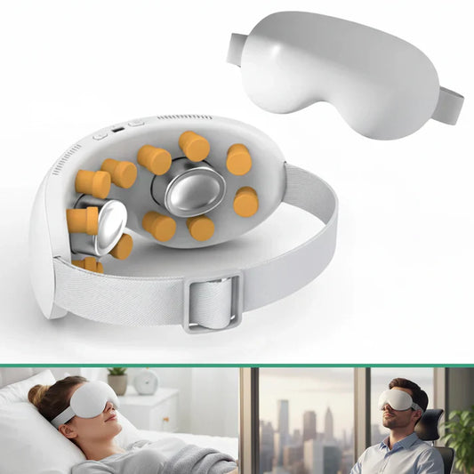 Masque Oculaire Massant V1 – Chaleur Relaxante